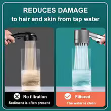 Transform Your Shower Experience! 💦✨ Discover the High-Pressure 3-Mode Filter Shower Head with Massage Brush – Your Ultimate Bathroom Upgrade!  #ShowerGoals #HomeSpa