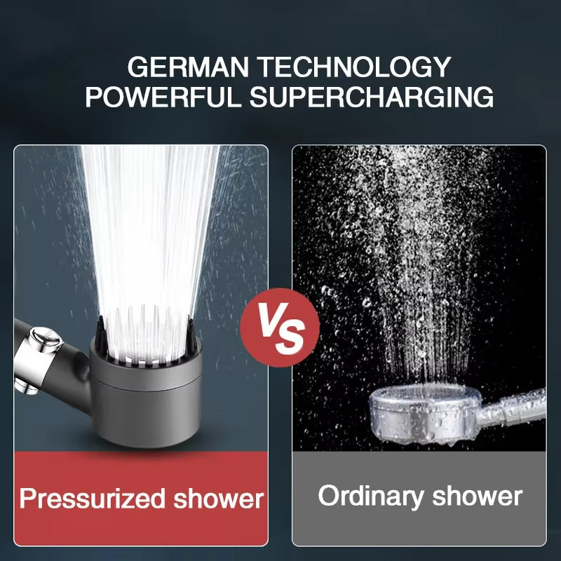 Transform Your Shower Experience! 💦✨ Discover the High-Pressure 3-Mode Filter Shower Head with Massage Brush – Your Ultimate Bathroom Upgrade!  #ShowerGoals #HomeSpa